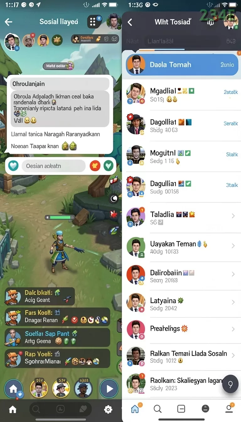Cuplikan layar COINS — pengaturan akun