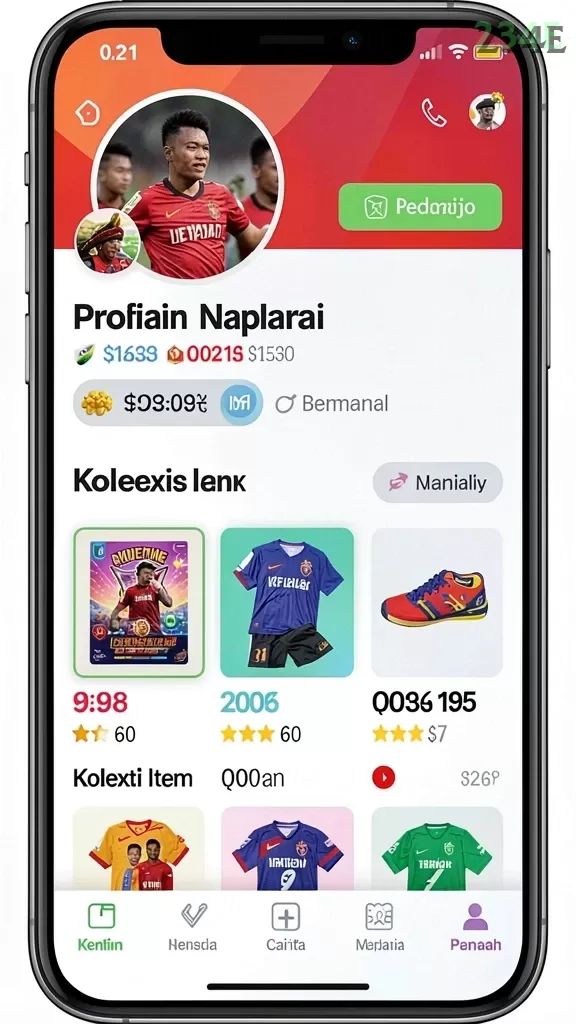 Cuplikan layar LOGAMTOTO — pengaturan akun
